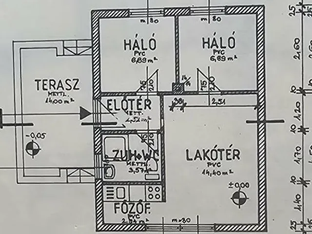 Eladó ház Tápiószentmárton 61 nm