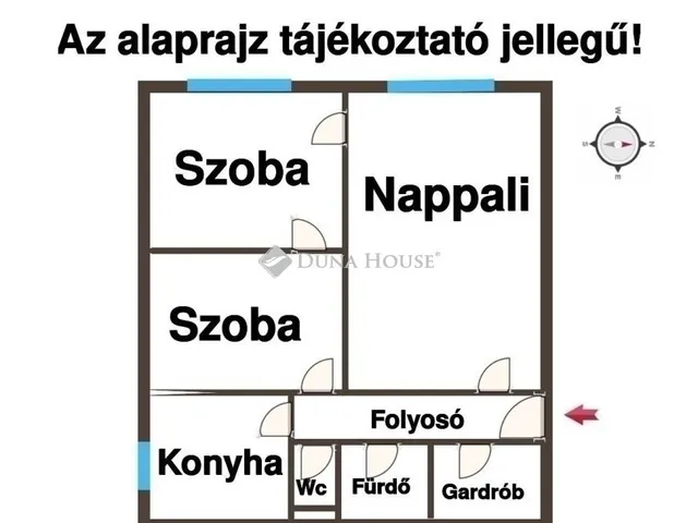 Eladó lakás Budapest XV. kerület 53 nm