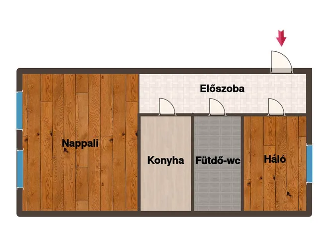 Eladó lakás Budapest X. kerület, Kőbánya 41 nm