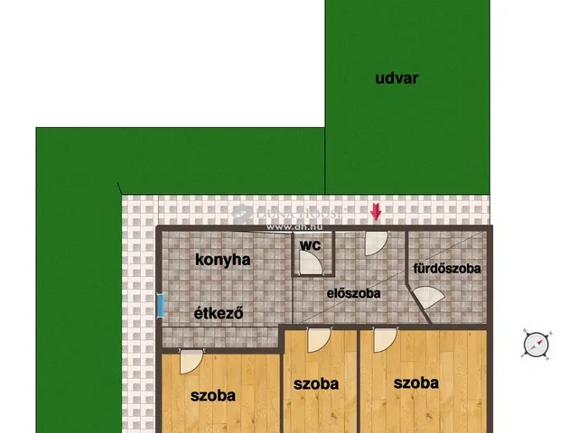 Eladó ház Budapest XVIII. kerület, Szemeretelep 68 nm