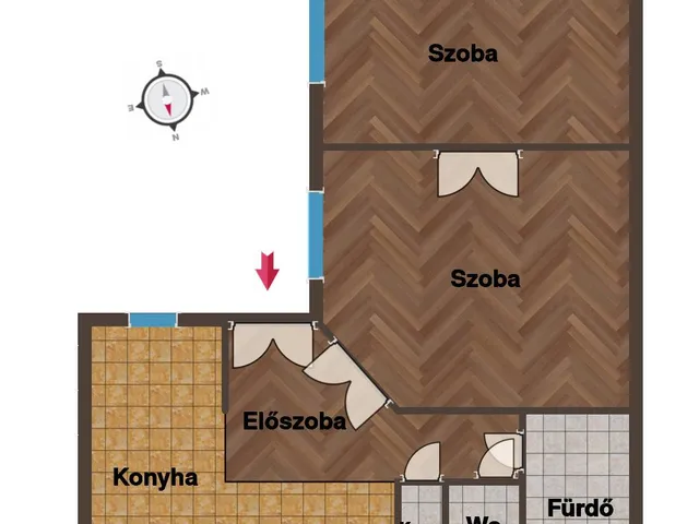 Eladó lakás Budapest XIII. kerület 64 nm