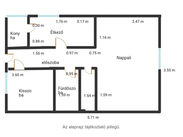 Eladó lakás Budapest XI. kerület 56 nm