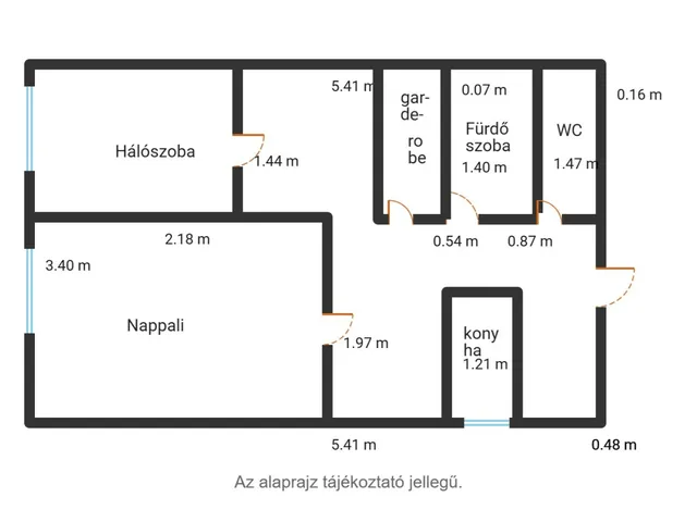 Eladó lakás Budapest XIV. kerület 46 nm