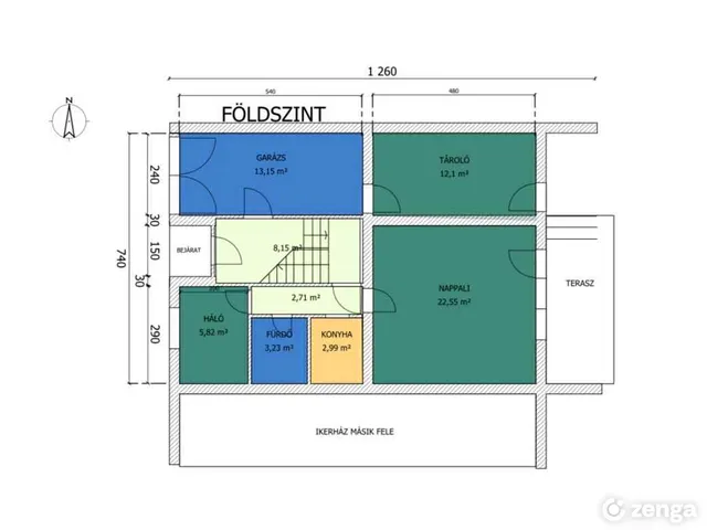Eladó ház Szolnok, Belváros 156 nm