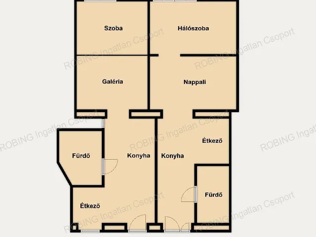 Eladó lakás Budapest VI. kerület, Székely Bertalan utca 61 nm