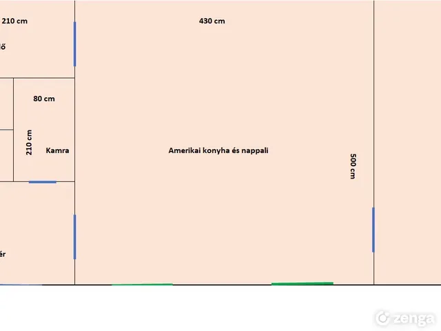 Kiadó lakás Budapest I. kerület, Víziváros I. ker. 55 nm