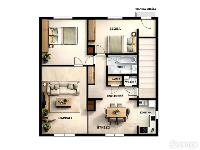 Eladó lakás Székesfehérvár, Íróutcák 82 nm