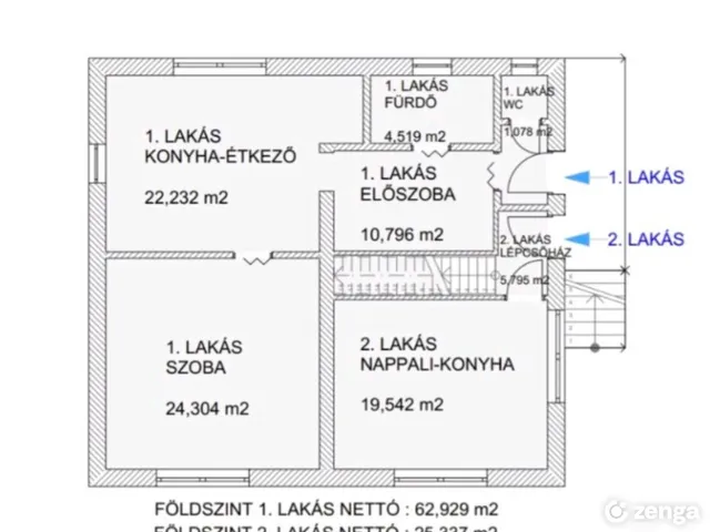 Eladó ház Tordas 233 nm