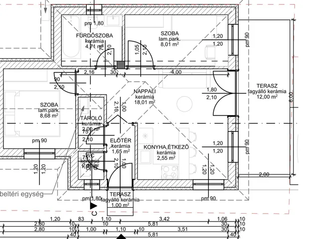 Eladó ház Kiskunlacháza 47 nm