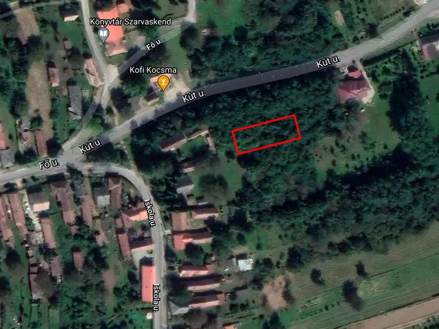 Eladó telek Szarvaskend 792 nm