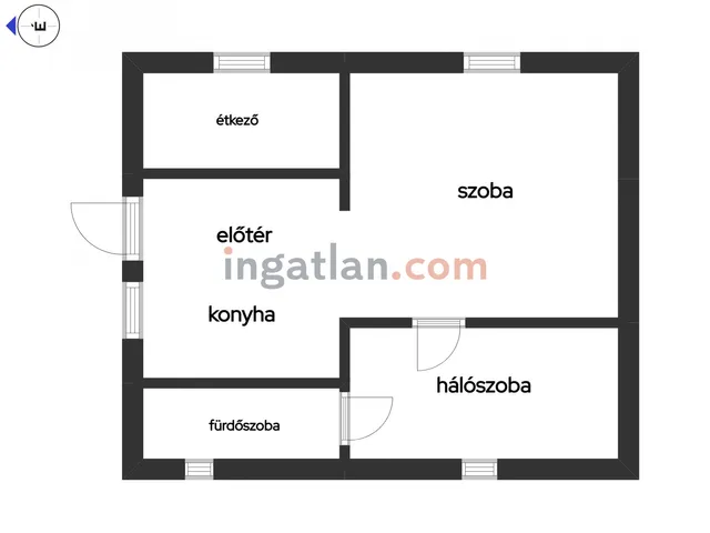 Eladó üdülő és hétvégi ház Öcs 49 nm