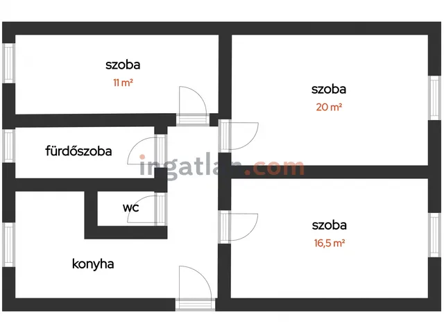 Eladó lakás Veszprém 74 nm