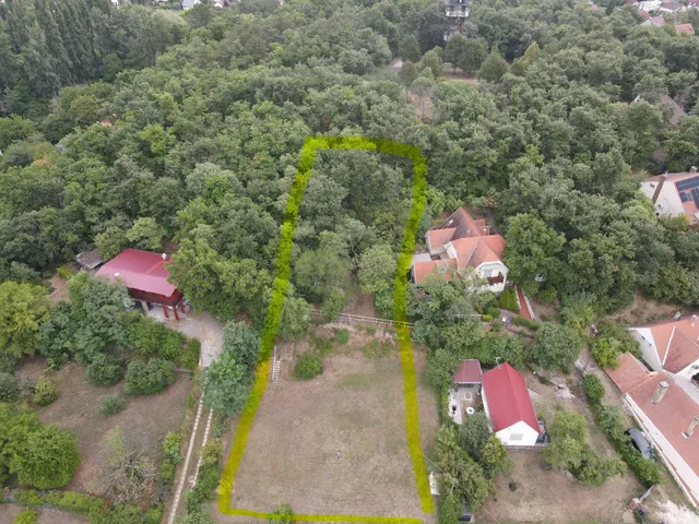 Eladó telek Ábrahámhegy 1708 nm