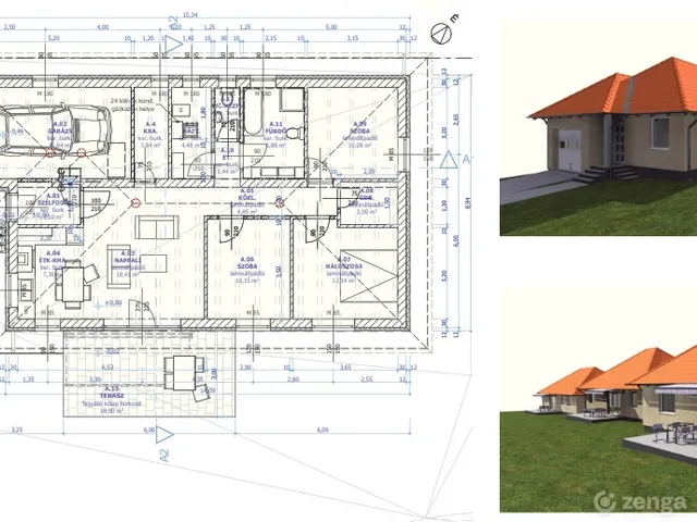 Eladó ház Nemesvámos 105 nm