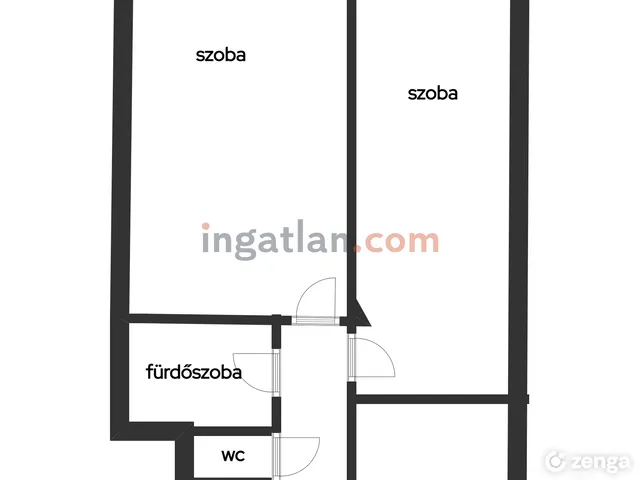 Kiadó lakás Budapest II. kerület, Víziváros II. ker 49 nm