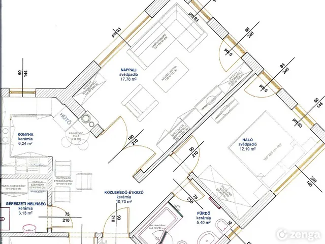 Kiadó lakás Budapest XII. kerület 70 nm