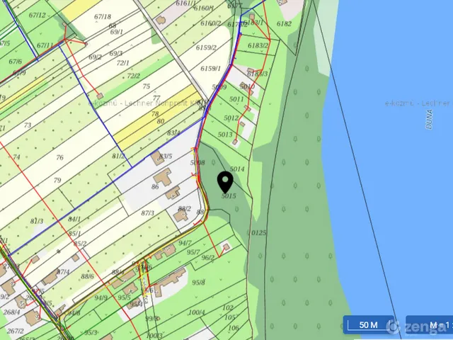 Eladó telek Dunaföldvár 3787 nm