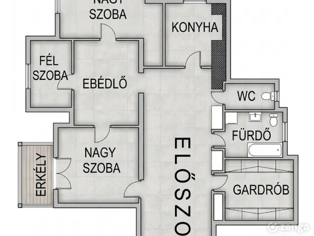 Eladó lakás Budapest IV. kerület, Újpest 71 nm