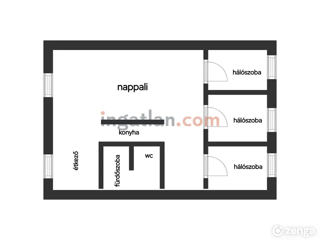 Eladó lakás Székesfehérvár 60 nm