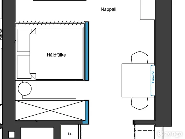 Kiadó lakás Budapest II. kerület 40 nm