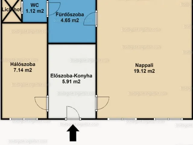 Eladó lakás Budapest V. kerület, Lipótváros, Bihari János utca 38 nm