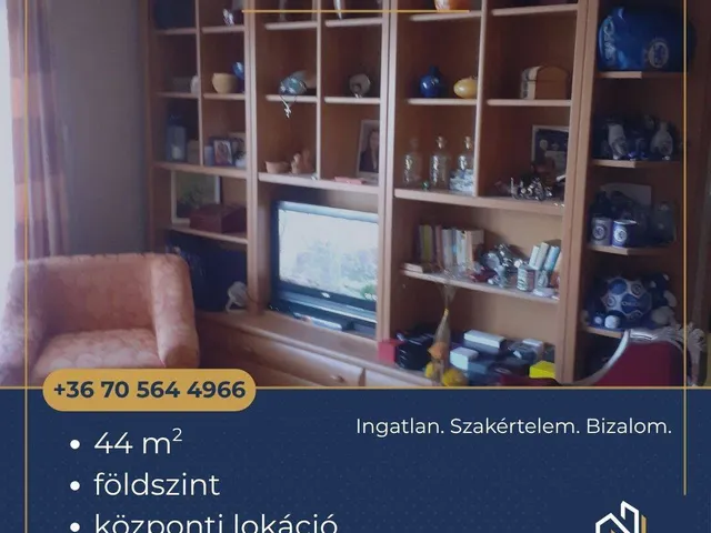 Eladó lakás Hajdúszoboszló 44 nm