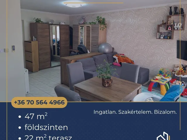 Eladó lakás Hajdúszoboszló 47 nm