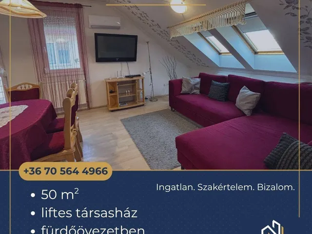 Eladó lakás Hajdúszoboszló 50 nm