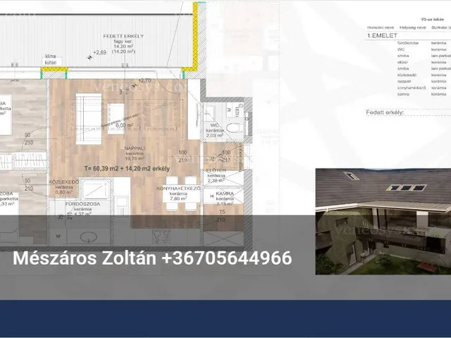 Eladó lakás Hajdúszoboszló 60 nm