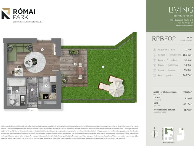 Eladó lakás Budapest III. kerület, Csillaghegy 29 nm