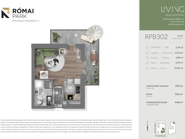 Eladó lakás Budapest III. kerület, Csillaghegy 28 nm