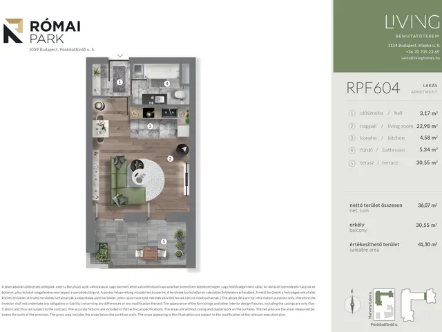 Eladó lakás Budapest III. kerület, Csillaghegy 36 nm