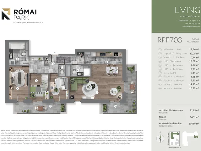 Eladó lakás Budapest III. kerület, Csillaghegy 93 nm