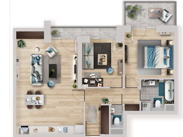 Eladó lakás Budapest XIII. kerület 69 nm