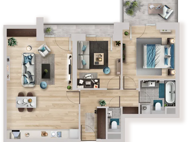 Eladó lakás Budapest XIII. kerület 68 nm