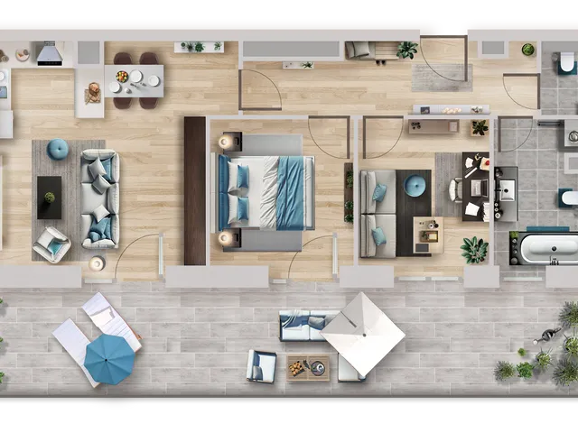 Eladó lakás Budapest XIII. kerület 58 nm