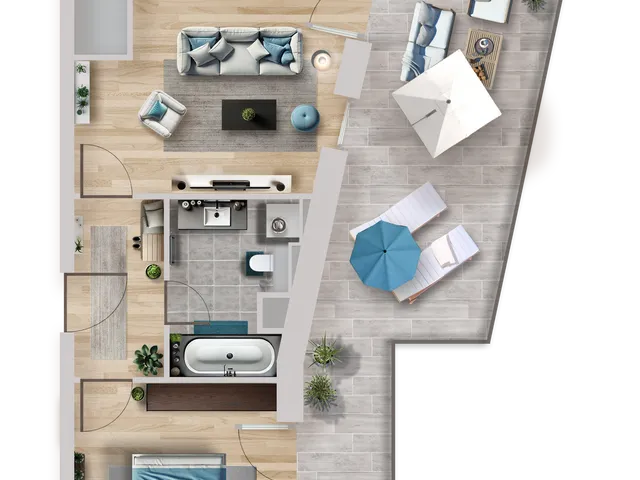 Eladó lakás Budapest XIII. kerület 47 nm