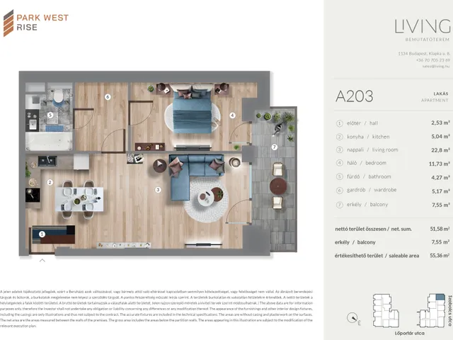 Eladó lakás Budapest XIII. kerület 51 nm