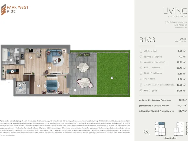 Eladó lakás Budapest XIII. kerület 50 nm