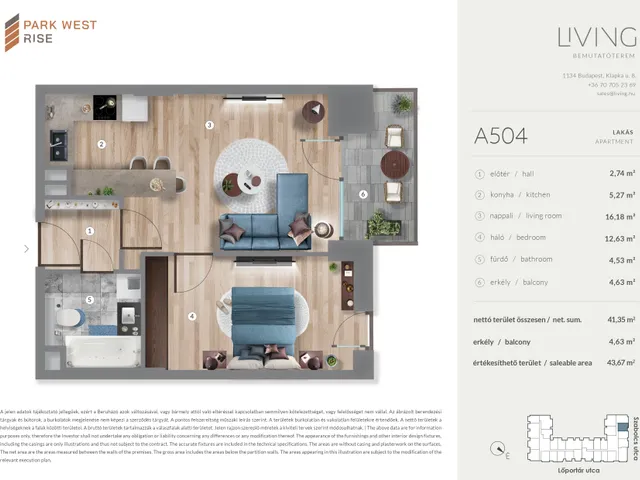 Eladó lakás Budapest XIII. kerület 83 nm