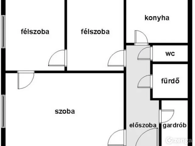 Eladó lakás Budapest XV. kerület, Újpalota 53 nm