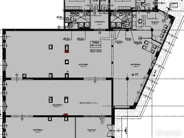 Kiadó kereskedelmi és ipari ingatlan Győr, Nádorváros 473 nm