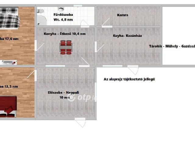 Eladó ház Békés 56 nm