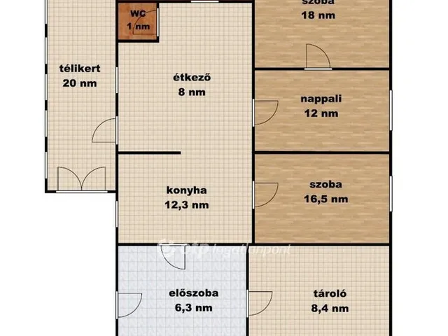 Eladó ház Törökszentmiklós, Felvég 108 nm