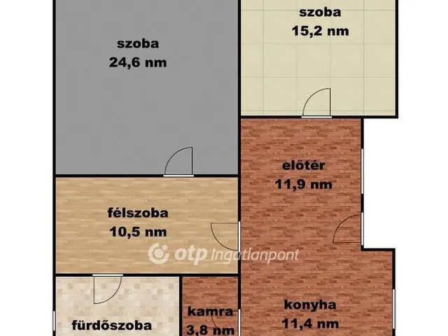 Eladó ház Tiszapüspöki 84 nm