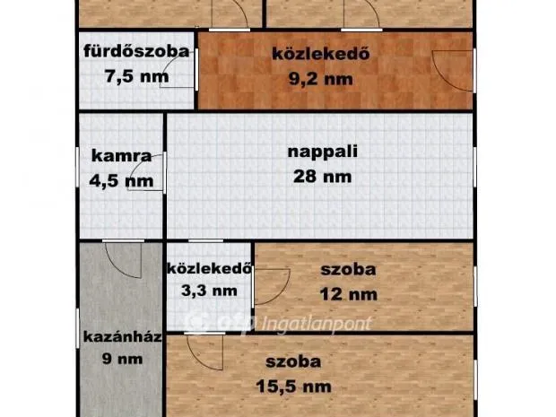 Eladó ház Kőtelek 134 nm