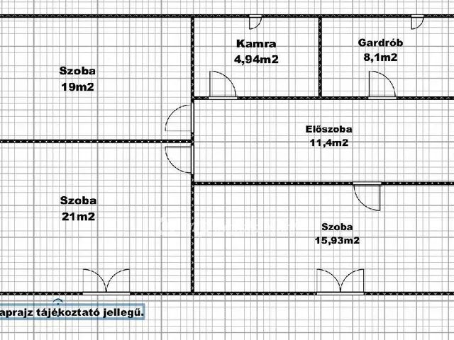 Eladó ház Tiszaörs 80 nm