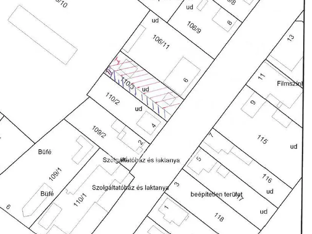 Eladó telek Abádszalók 440 nm