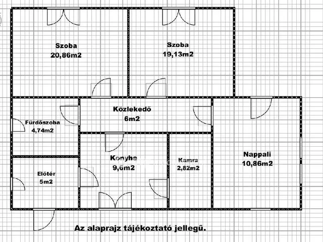 Eladó ház Tiszaszentimre 79 nm