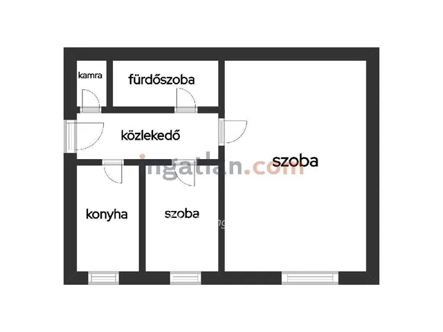 Eladó lakás Szolnok 42 nm